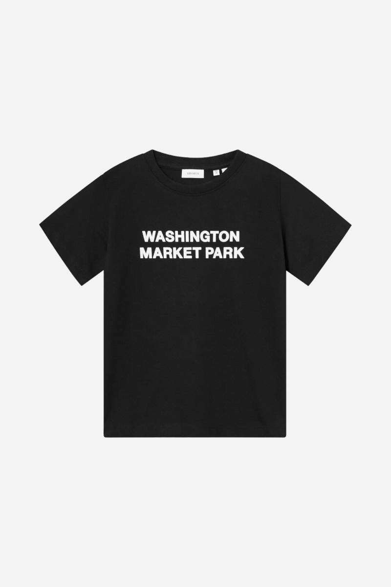 Les Deux Washington T-shirt - Black / Light Ivory