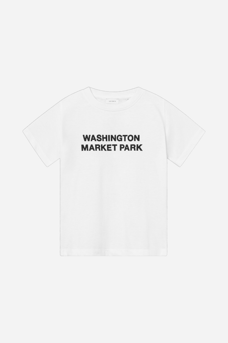 Les Deux Washington T-shirt - White / Black