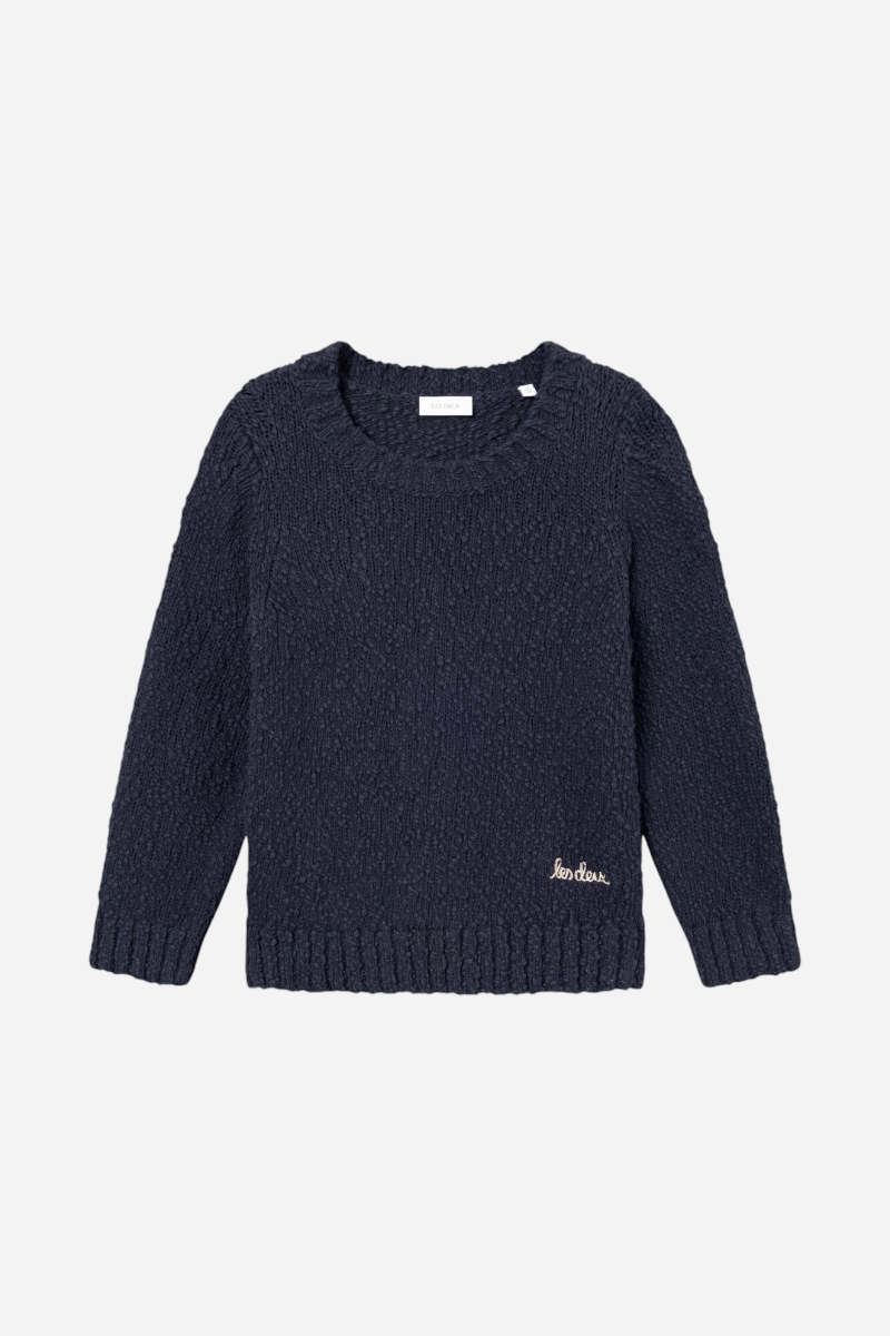 Les Deux Errol Roundneck - Dark Navy