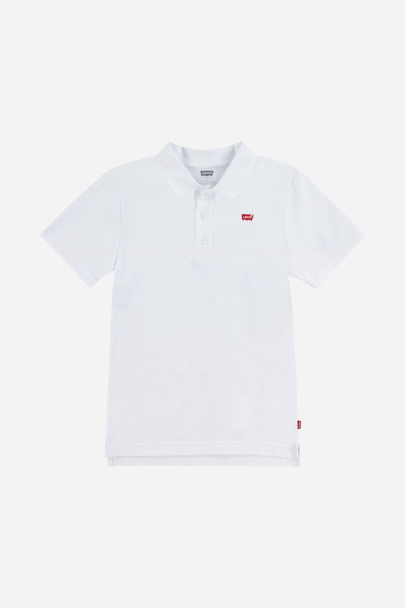 Levis Back Neck Polo - White