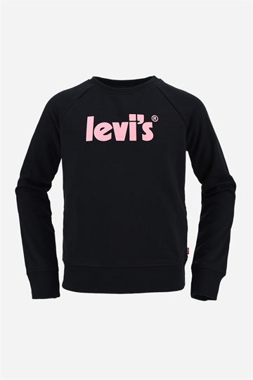 Levi's Poster Logo Sweatshirt - Black