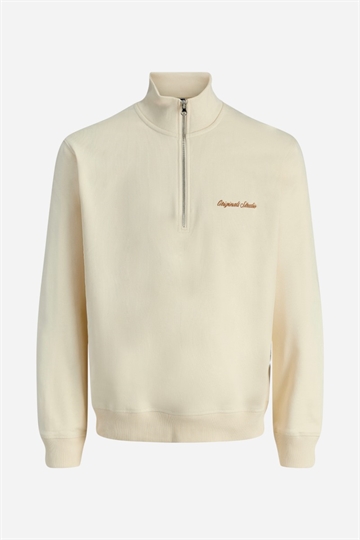 Jack & Jones Norrebro Sweat High Neck - Antique White