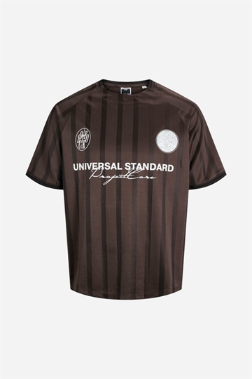 Jack & Jones Cover Retro Football T-shirt - Seal Brown