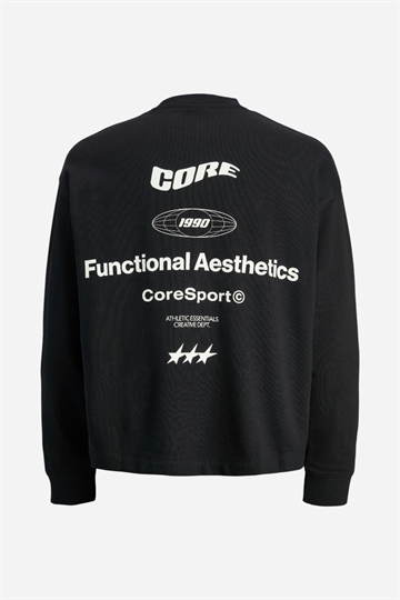 Jack & Jones Signal Sweat Crew Neck - Black
