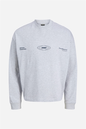 Jack & Jones Signal Sweat Crew Neck - White Melange