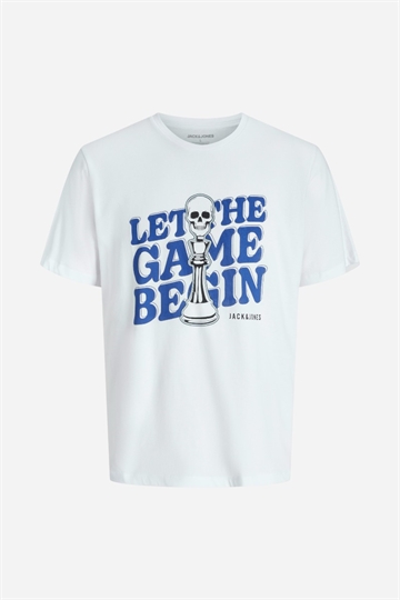 Jack & Jones Sully Crew T-shirt - White