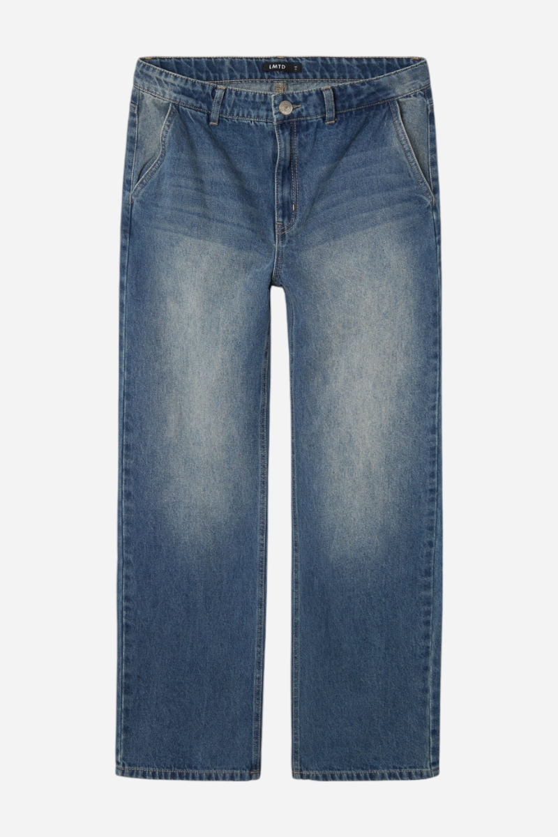 LMTD Dirtoizza Loose Pant - Medium Blue / Dirty Wash