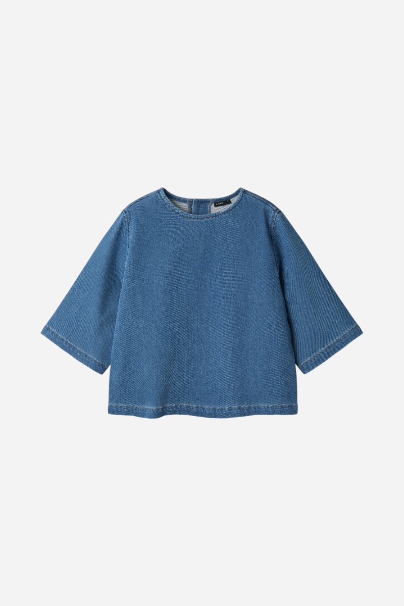 LMTD Lotte Shirt - Light Blue Denim