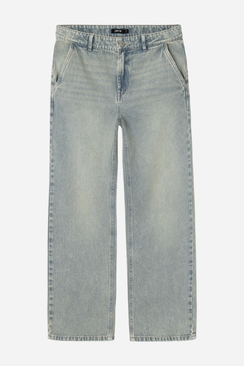 LMTD Mirty Loose Pants - Light Blue Denim