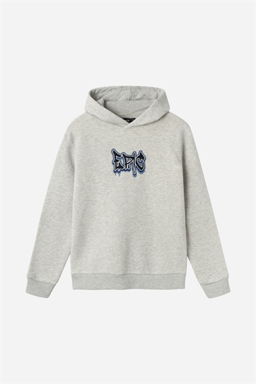 LMTD Nieter Sweat Hood - Light Grey Melange