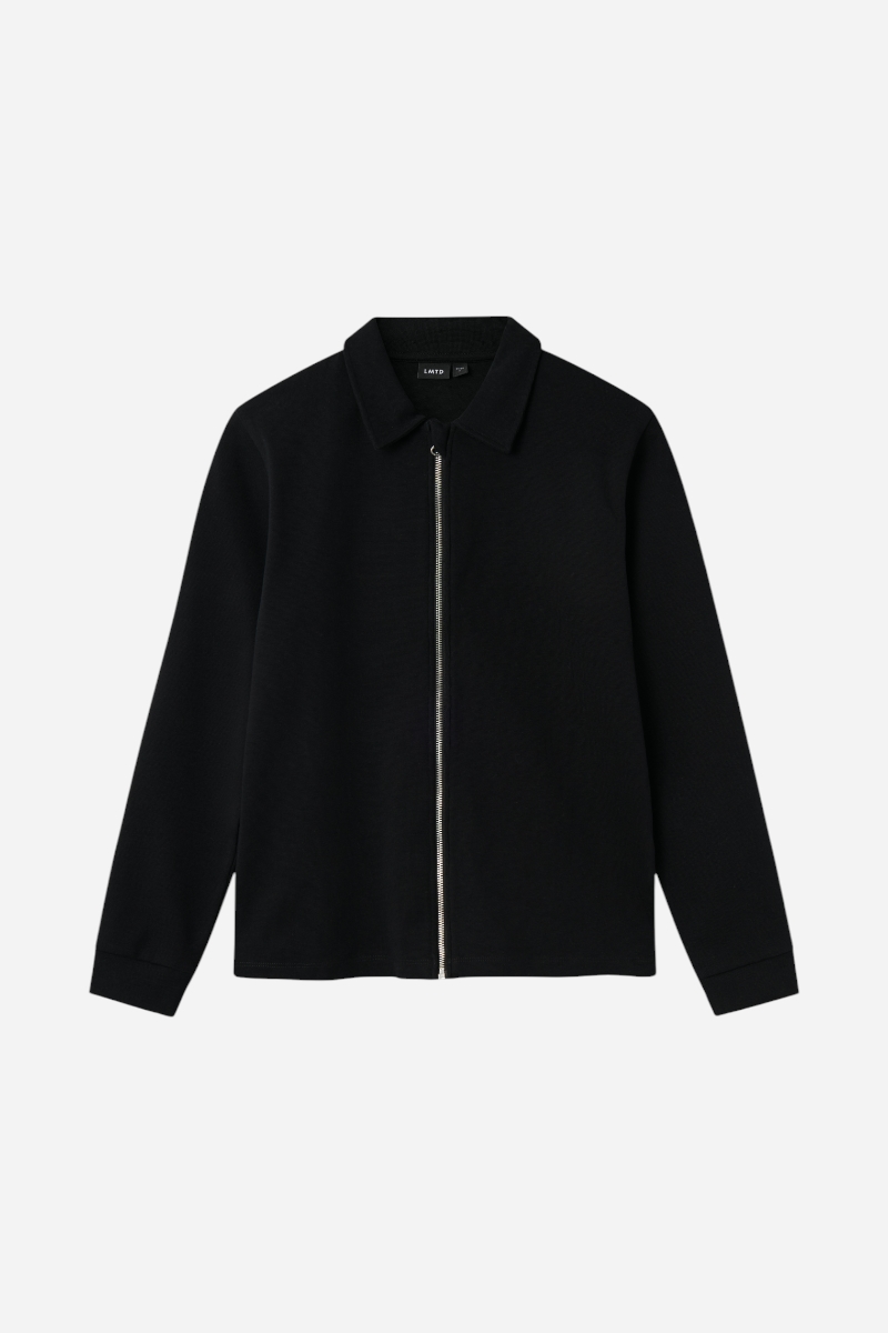 LMTD Niked Polo Cardigan - Black