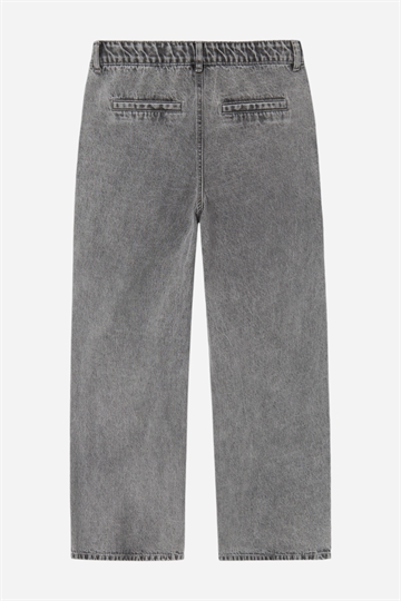 LMTD Nilizza Wide Pants - Light Grey Denim