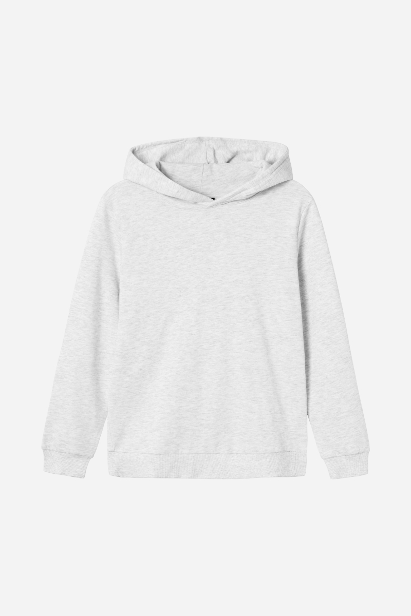 LMTD Nizu Sweat Hood - Light Grey Melange