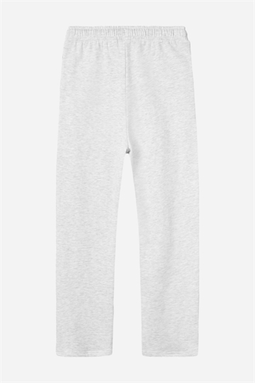 LMTD Nizu Bru Straight Sweatpants - Light Grey Melange