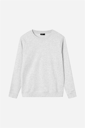 LMTD Nizu Bru O-neck Sweatshirt - Light Grey Melange