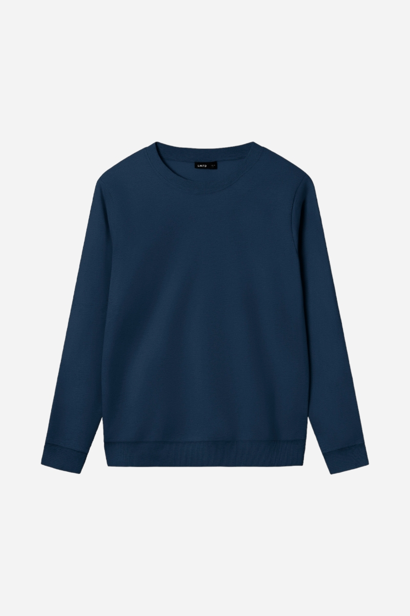 LMTD Nizu Bru O-neck Sweatshirt - Navy Blazer