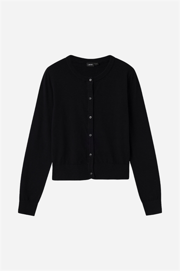 LMTD Nulli Short Knit Cardigan - Black