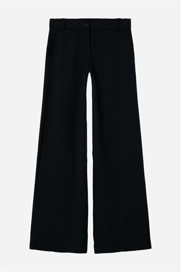 LMTD Rette Wide Pants - Black