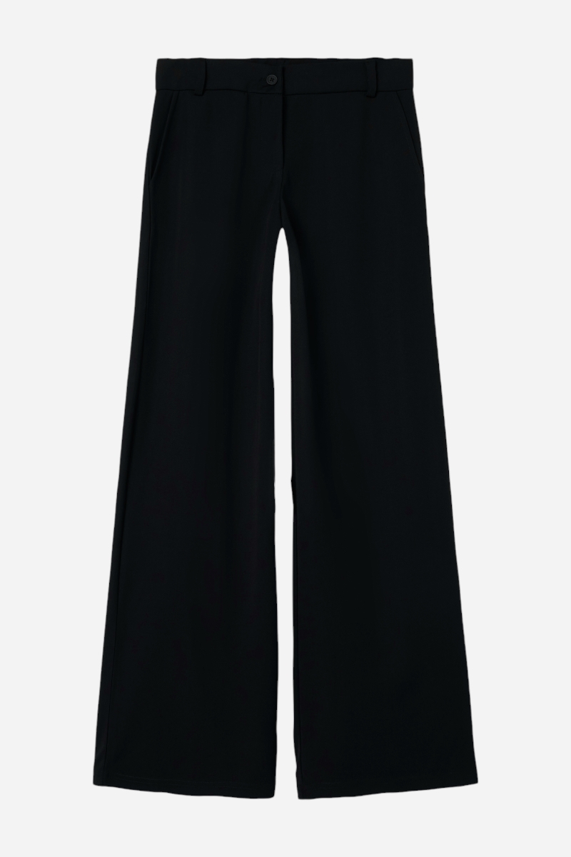 LMTD Rette Wide Pants - Black