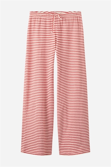 LMTD Seher Wide Pant - Hibiscus White