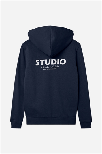 LMTD Studio LS Bru Sweat Hood - Dark Sapphire