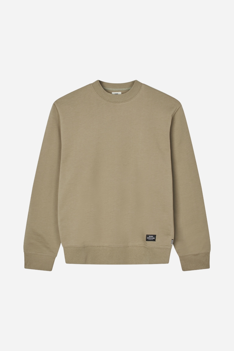 Mads Nørgaard Light Terry Sole Sweatshirt  - Silver Sage 