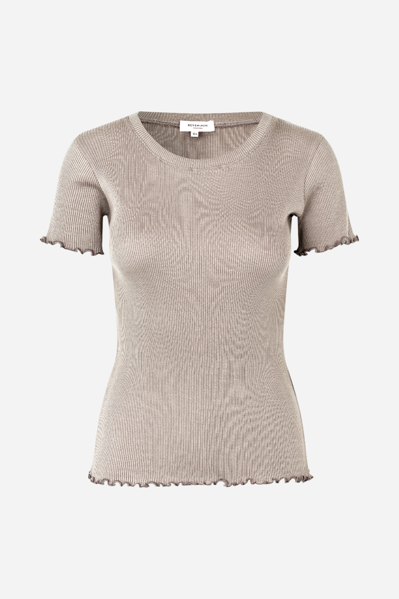 Rosemunde Cotton T-shirt - Silver Lining