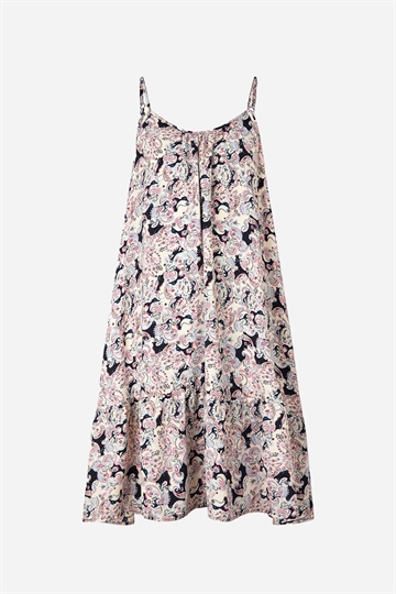 Rosemunde Recycled Polyester Strap Dress - Boho Paisley Print