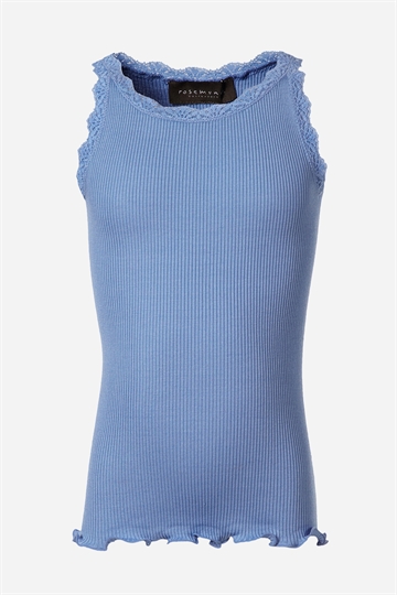 Rosemunde Silk Lace Top - Blue Allure