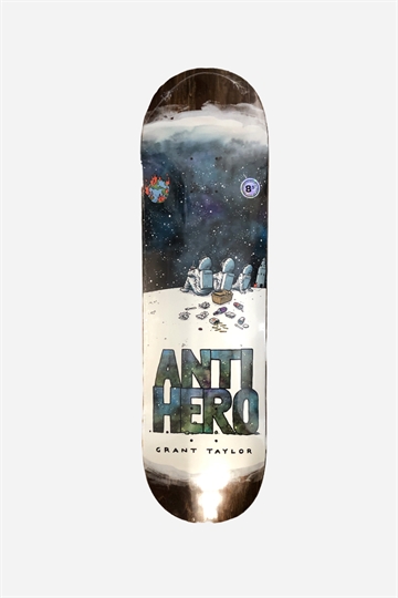 Anti Hero Taylor Space Junk Deck 8.5" - Brown