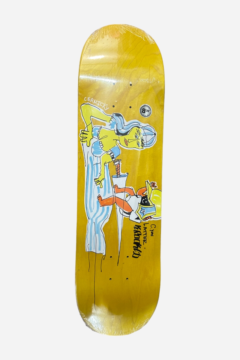 Krooked Cernicky Latter 8.38" Deck - Green