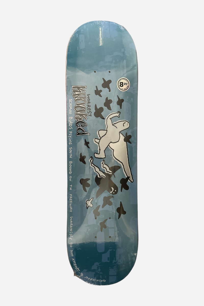 Krooked Worrest Bound 8.25" Deck - Blue