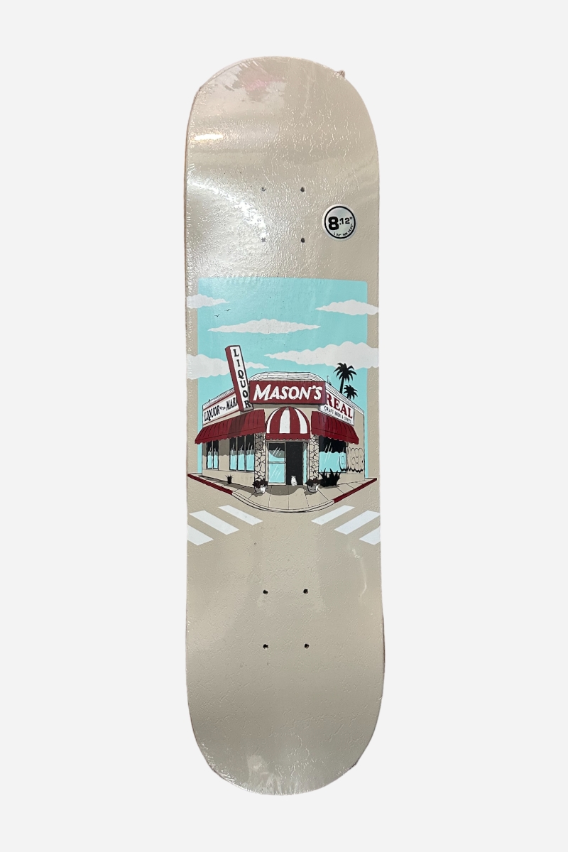 Real Mason Mart 8.12" Deck - Red