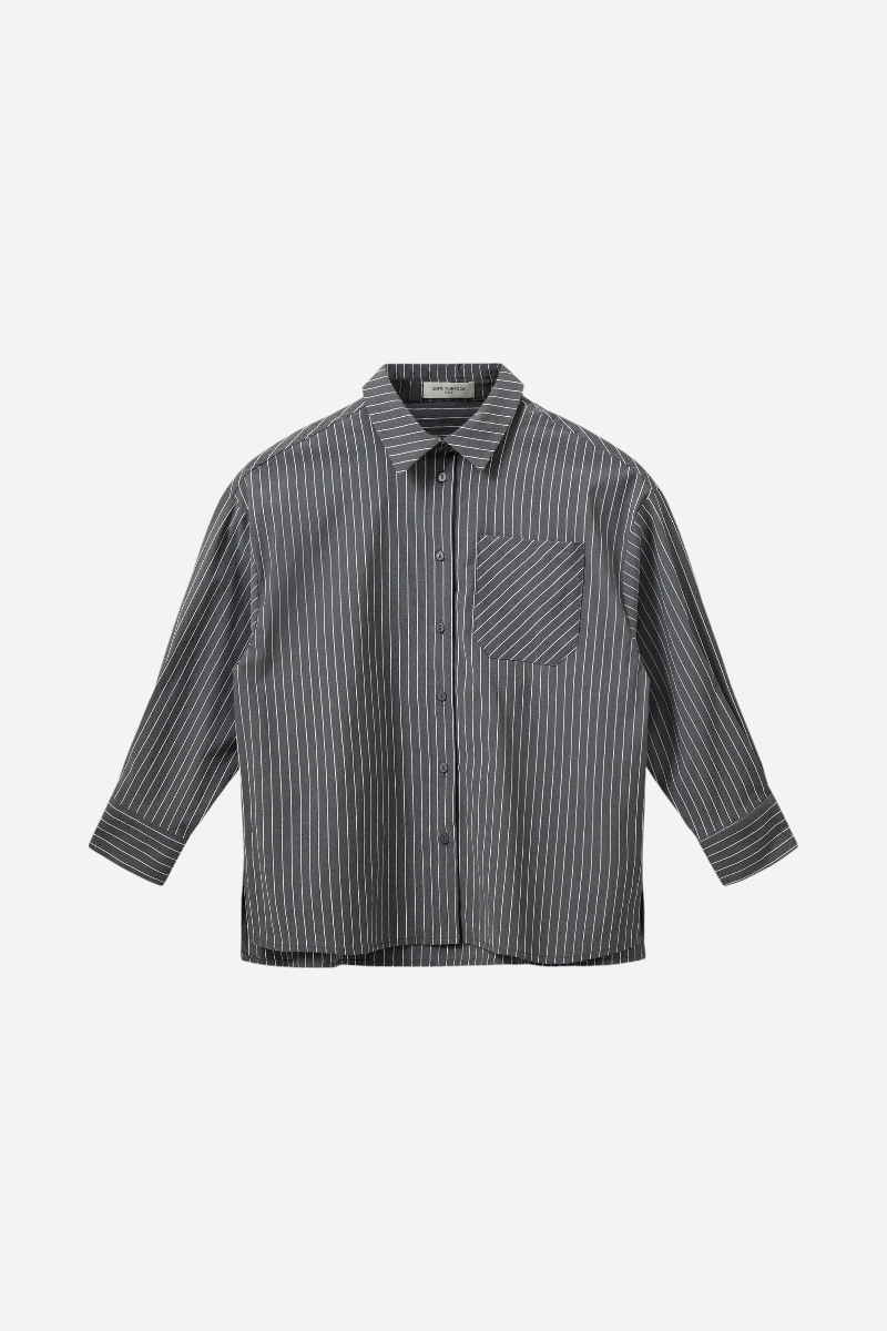 Sofie Schnoor Kaliasy Shirt - Grey Striped 