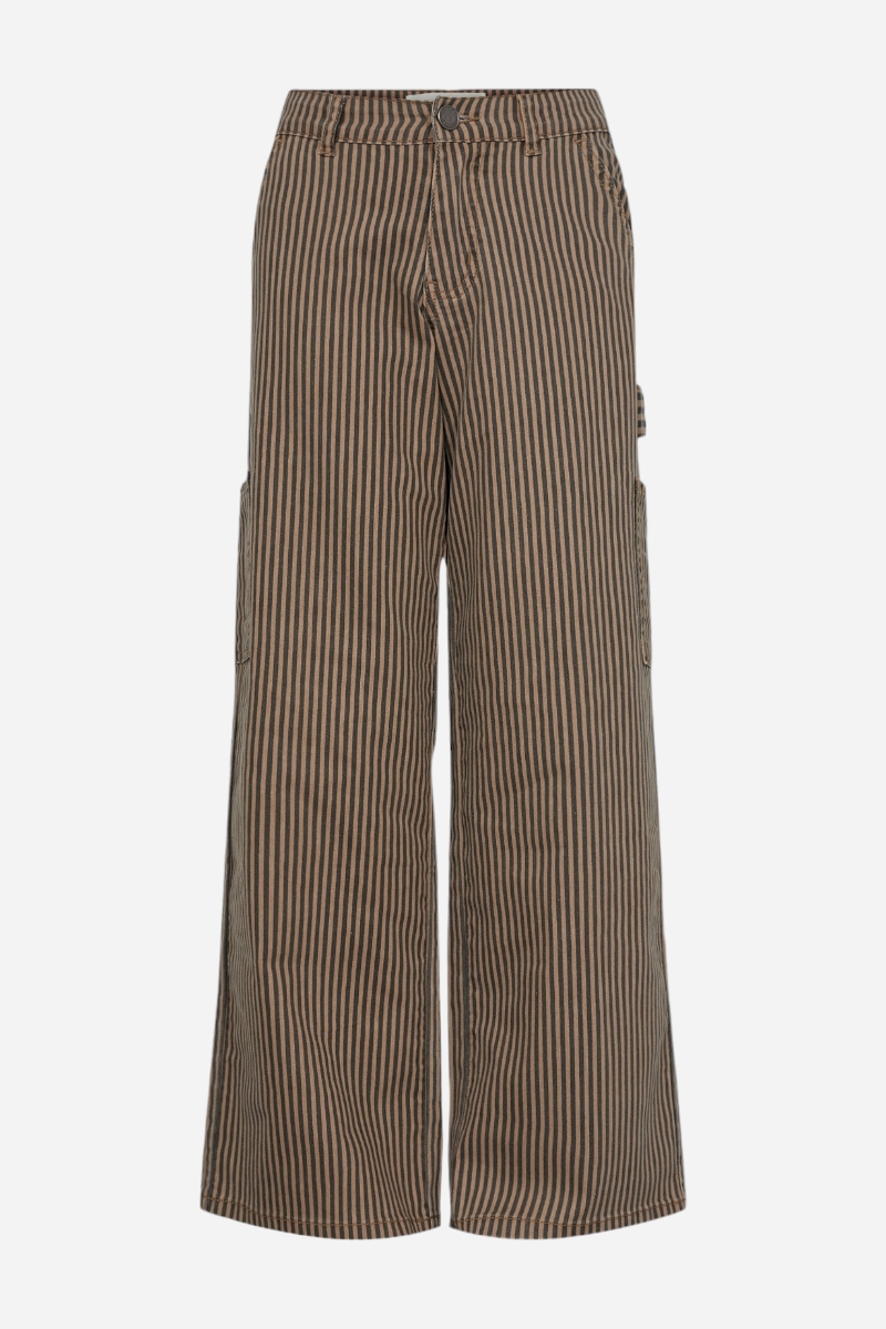 Sofie Schnoor Gitte Low Waist Pants - Chocolate Brown