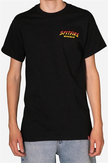 Spitfire Tee Hell Hounds - Black W. Multi Color