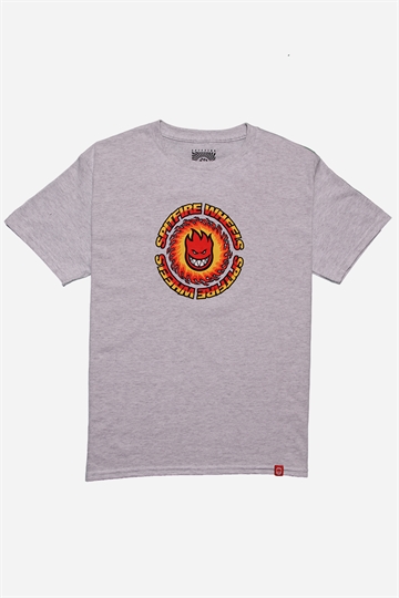 Spitfire T-Shirt - Original Fireball - Ash