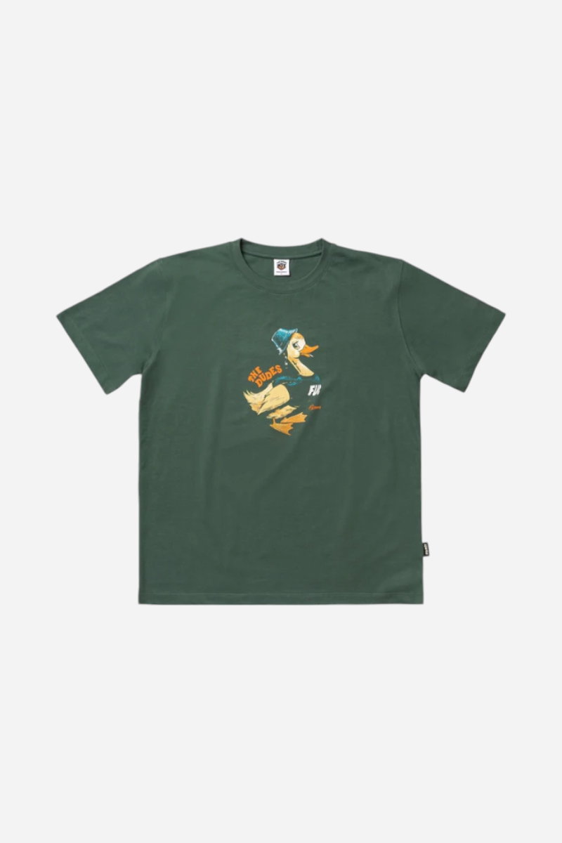 The Dudes Fduck T-shirt - Bottle Green