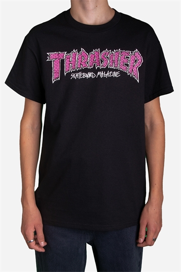 Thrasher Birck T-shirt - Black