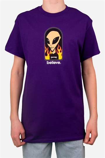 Thrasher X Aws Belive T-shirt - Purple