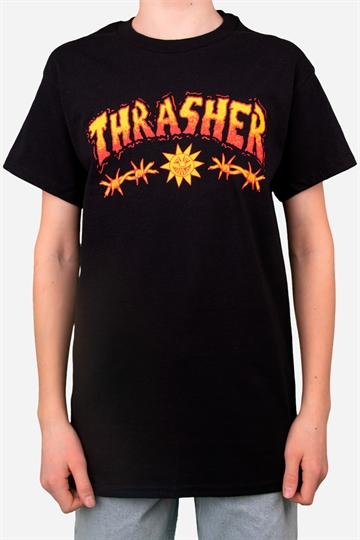 Thrasher Sketch T-shirt - Black