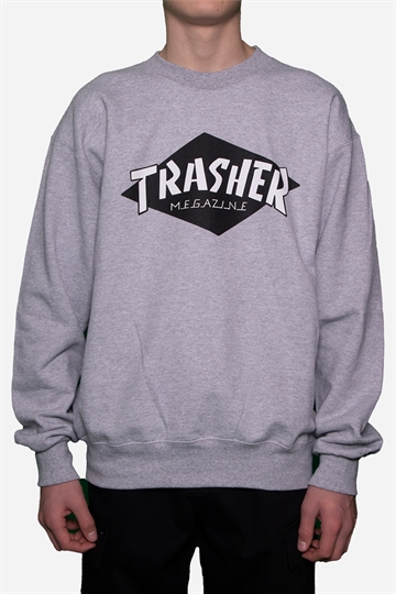 Thrasher Sweatshirt - Grey                            