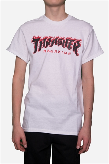Thrasher T-shirt - Possessed Logo - White