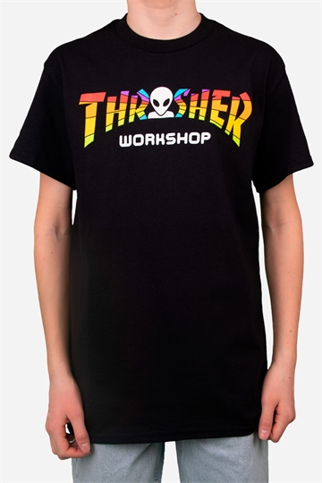 Thrasher X Aws Spectrum T-shirt - Black