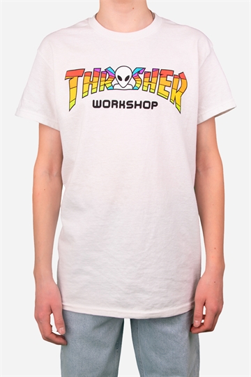 Thrasher X Aws Spectrum T-shirt - White