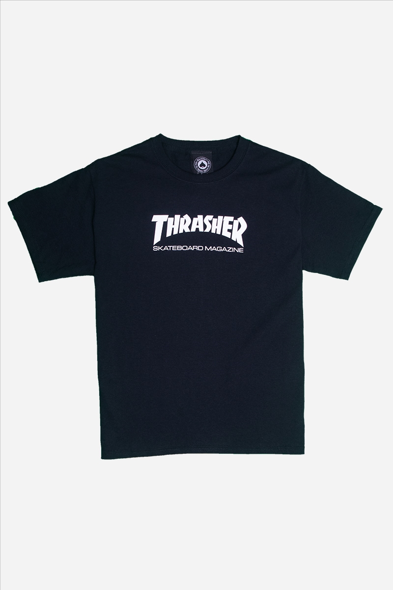 Thrasher T-Shirt - Junior - Skate Mag - Black