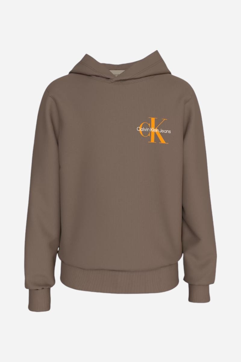 Calvin Klein Small Monogram Hoodie - Falcon