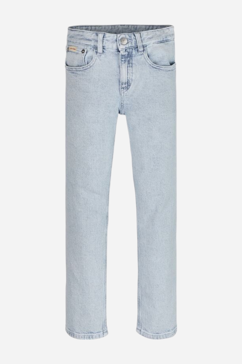 Calvin Klein Regular Straight Jeans - Clean Sky Blue