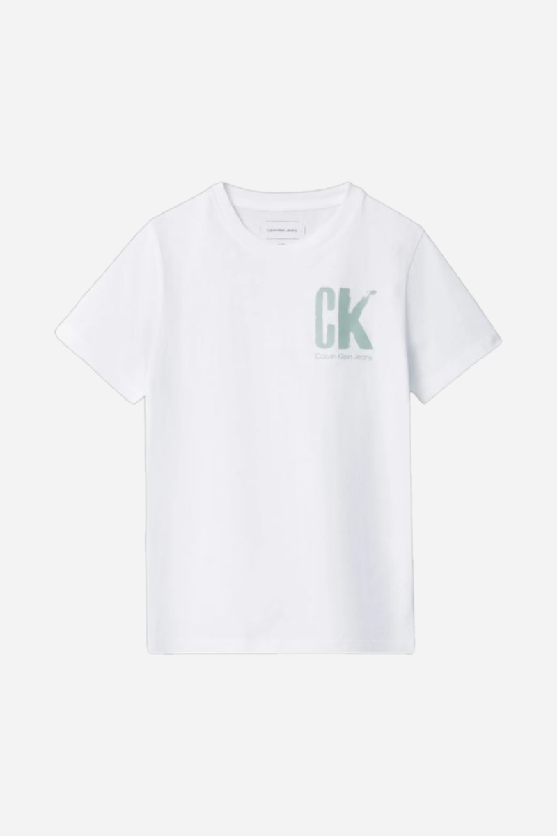 Calvin Klein Chest Surf Graphic T-shirt - Bright White