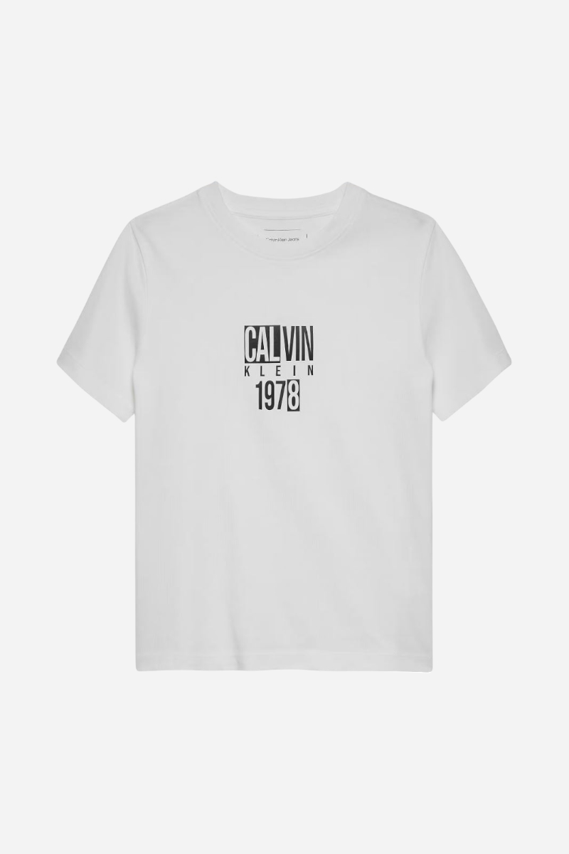 Calvin Klein Good Level Regular T-shirt - Bright White